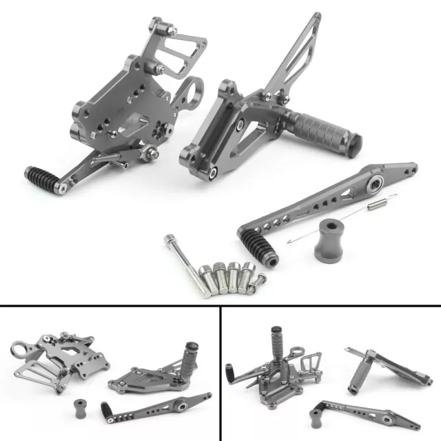 Motorcycle CNC Footrests Rear Sets Foot Pegs Fit For BMW S1000RR 2015-2017 AH4
