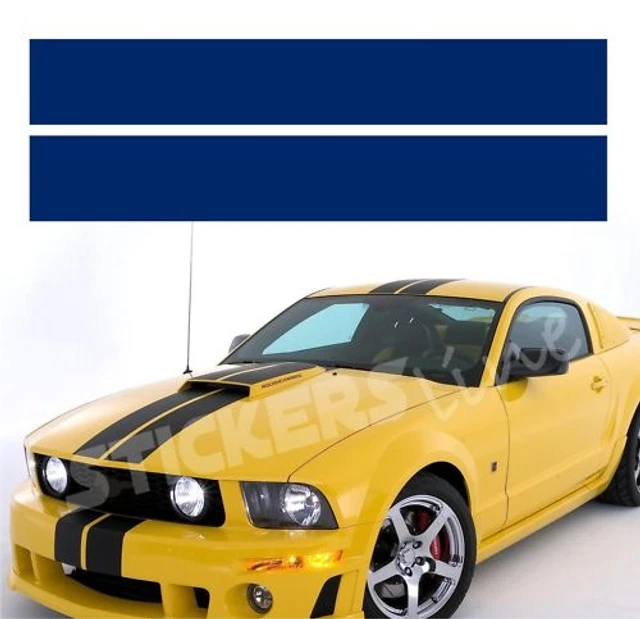 Adesivi Per FORD FIESTA MK6 ST Strisce Auto Vinile Decalcomanie Grafiche Fasce Adesive Tipo Viper - Foto 9