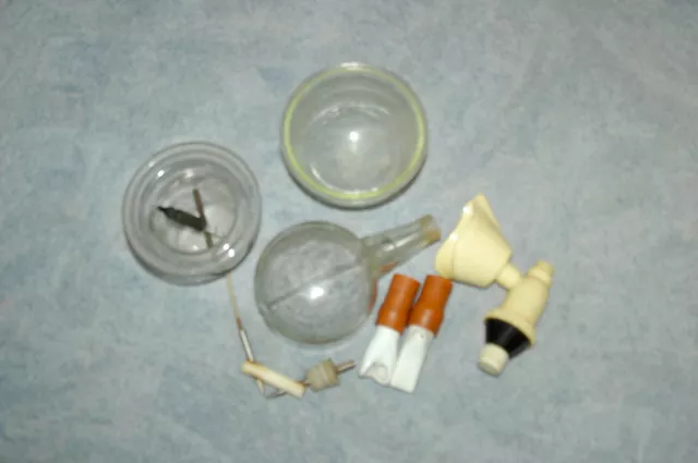Inhalator 50er Jahre, Glaskolben, Medizin Instrument