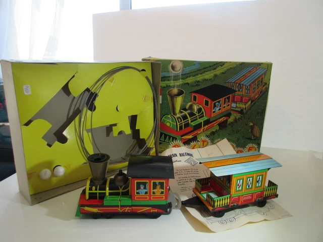 Train électrique à Pile WAMOO – Dinky – Jouet Ancien Vintage