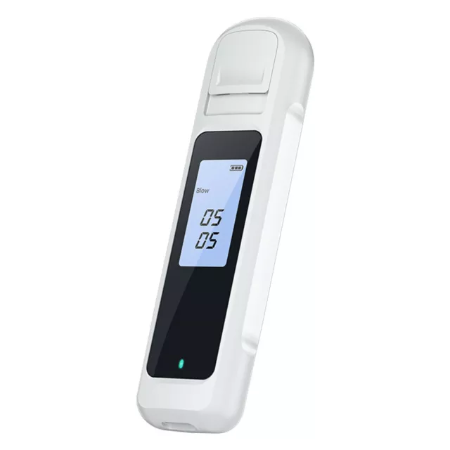 1pc Black Professional Breathalyzer Alcohol Tester Breath Analyzer Detector NEW 2