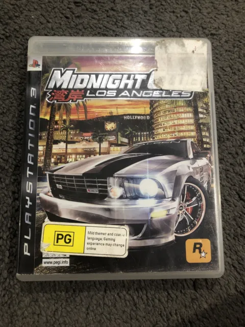 Midnight Club Los Angeles - Playstation 3 - Sony PS3