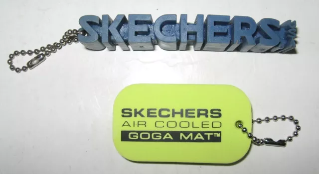 Two Skechers Key Chains Shoe Tags