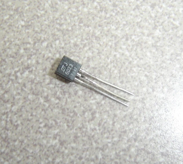 Lot of 2, BJT 2N6023, PNP Power BJT Transistor Vceo 40v, Ic 4amp
