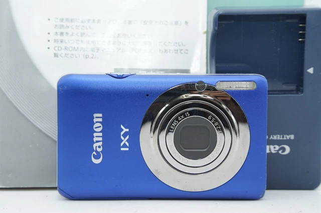 CANON IXY 210F Blue 12.1 MP Digital Camera $373.62 - PicClick CA
