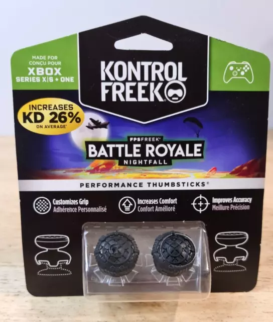 Kontrolfreek Battle Royale Nightfall Performance Thumbsticks XBox  X/S/ONE Black