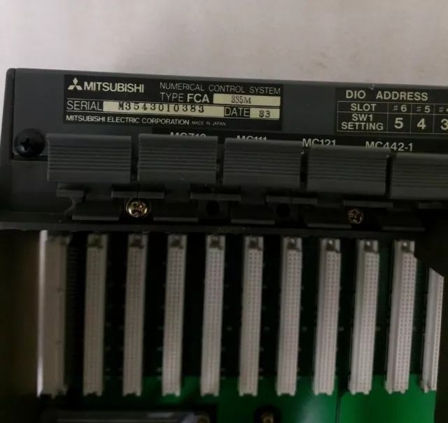 MITSUBISHI CNC NUMERICAL Control System Fca M325L2Nj-1