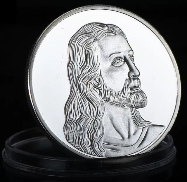 Jesus / Gott - Das Letzte Abendmahl - Medaille - Silber Auflage - Selten - Proof