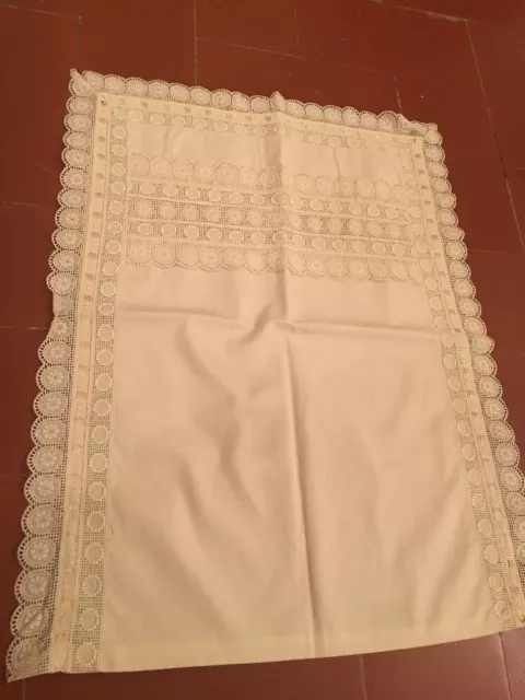 Heirloom Baby Bassinet Cover Throw Handmade In Spain 2