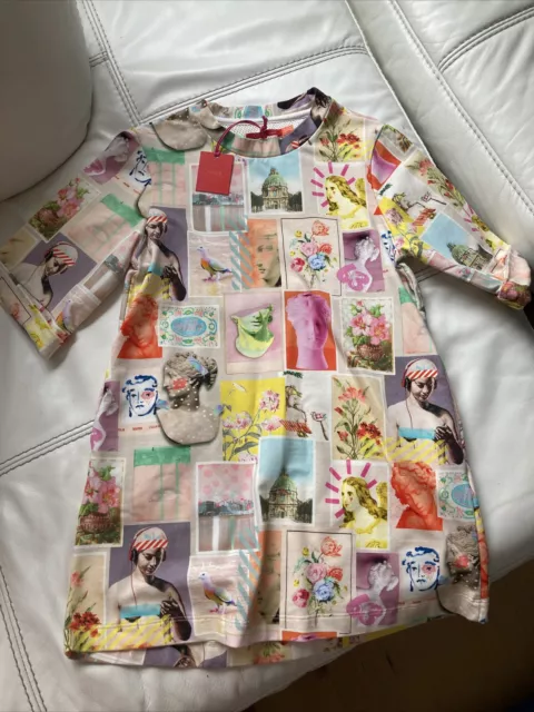 Bellissimo vestito bambina oilily 6 anni ottime condizioni nuovo con etichette