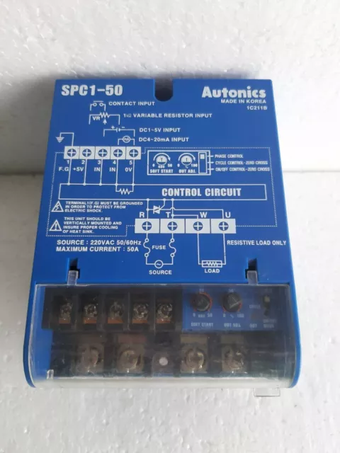 Controlador de potencia autrónica spc1-50