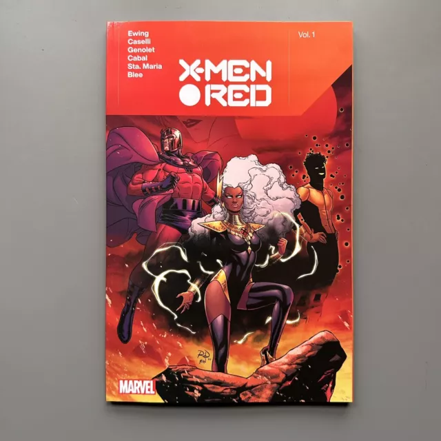X-Men Red by Al Ewing Vol 1 TPB Caselli Storm Magneto 2022 Marvel Trade Paperbac