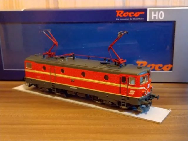 Roco 62601 Elektrolokomotive ÖBB 1043 004-9 Blutorange H0& OVP