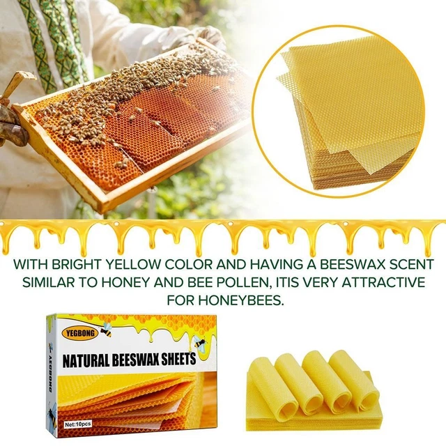 Marco Planos Natural de Cera de Abeja Fundación Shee Panal hoja