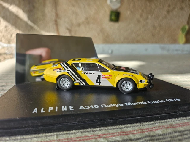 N°33 Alpine Renault A310 1800 Rallye de la Chataigne 1976