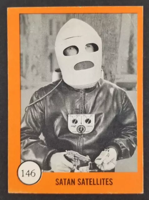 Vintage 1961 Satan Satellites Horror Monster Nu Card #146 (Soft Corners)