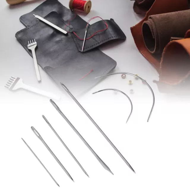 02 015 Sewing Needle Various Size Stainless Steel Carbon Steel Leather