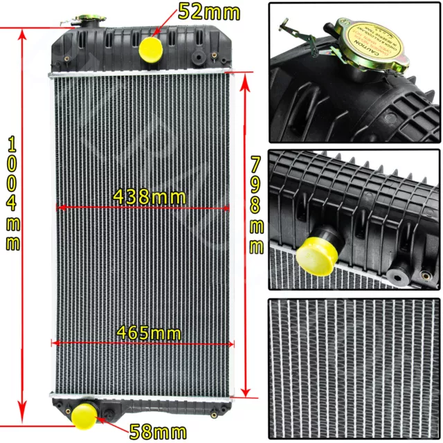 Generator Radiator Fits Perkins 4045207Y MN22200041210P 2885181 MN4222108360