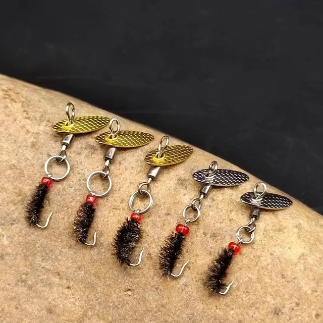 Mouche Pêche Saumon Demi Pierre Crochet Simple Tailles 6-12