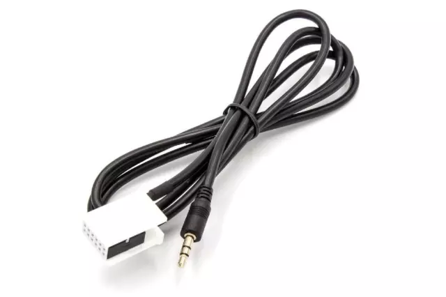 AUX-Audio-Kabel KFZ-Auto-Adapter für VW RCD210, RCD510, RNS310, RCD310 120cm