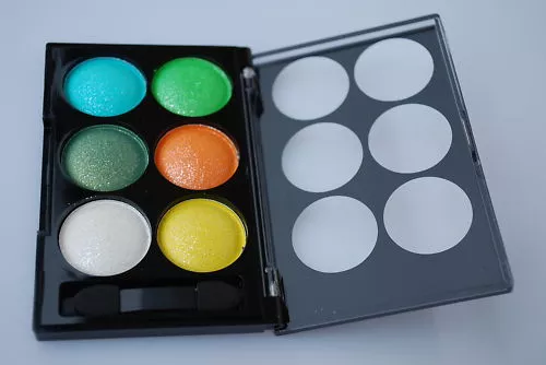 Eyeshadow Shimmer Finest 6 Colours Compact  Pallete