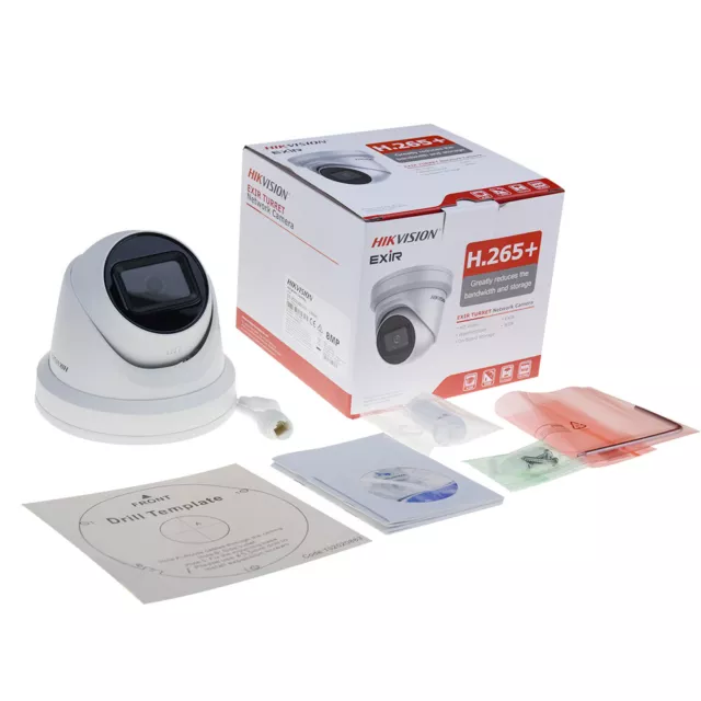 Hikvision 4K 8MP IP Kamera DarkFighter IR30m WDR H.265+ PoE IP67 DS-2CD2385G1-I