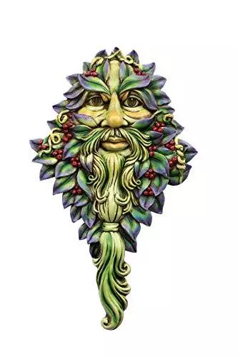 Greenman Face Colorful Wall Plaque Home Decoration New