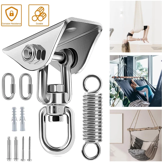 Yyiwhmy Deckenhaken Schwerlast 540kg - 304 Edelstahl Für Hängematte & Schaukel