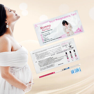 20 un. Prueba de embarazo LH Tiras reactivas de ovulación Prueba de orina Str`QZ