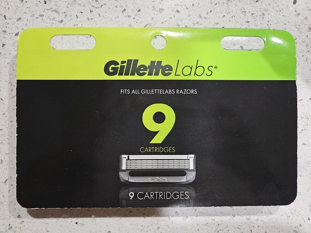 Paquete de 9 rellenos de hoja de afeitar barra exfoliante Gillette Labs - para exfoliar