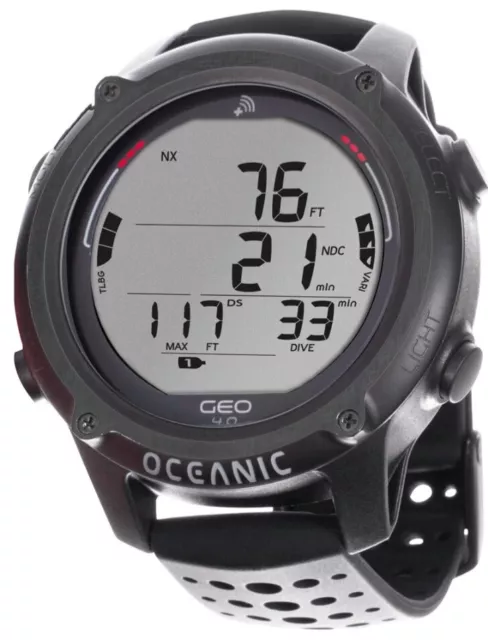 Brand New Oceanic Geo 4.0 Dive Computer - Black Wrist Computer(04.8940.07)