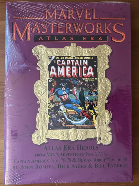 Marvel Masterworks Vol. 92 Captain America! DM Variant, only 1300. SEALED!