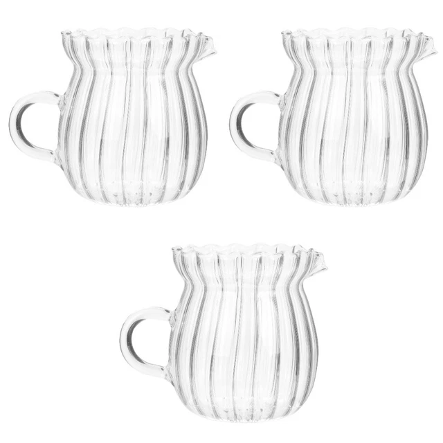 LA&V Brocca in Vetro da 1,4 l con Coperchio, brocca per Acqua, brocca in Vetro, brocca per Succo Tru140