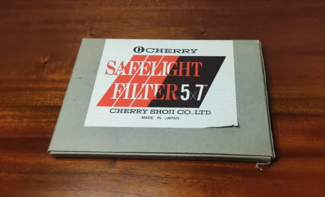 Cherry Shoji 5x7" Safelight Filter For Darkroom Photography