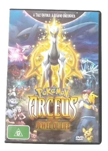 POKEMON - ARCEUS And The Jewel Of Life Embossed Case : DVD Region 4 New  Sealed $11.00 - PicClick AU