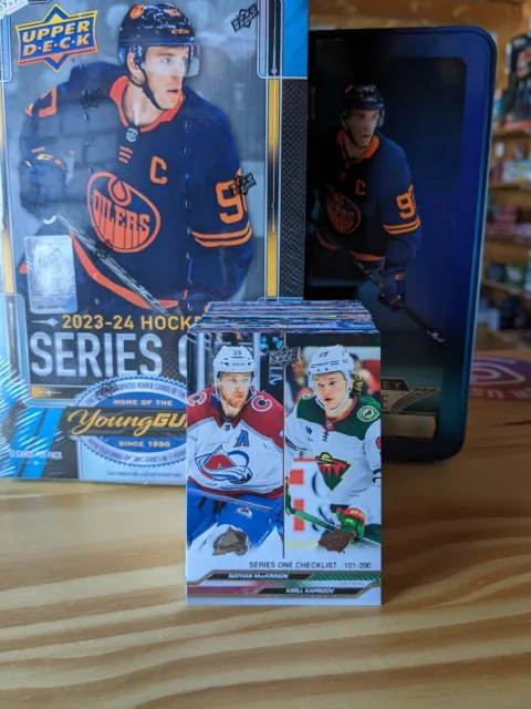 2023-24 Upper Deck Series 1 Hockey Single Cards. Complete Your Set