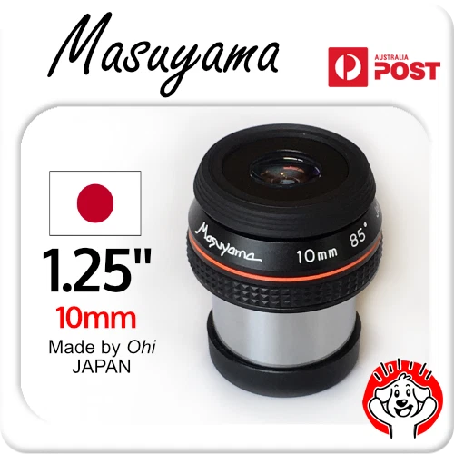 10mm Masuyama (Ohi Factory Japan) Ultra Premium 85° FOV Eyepiece