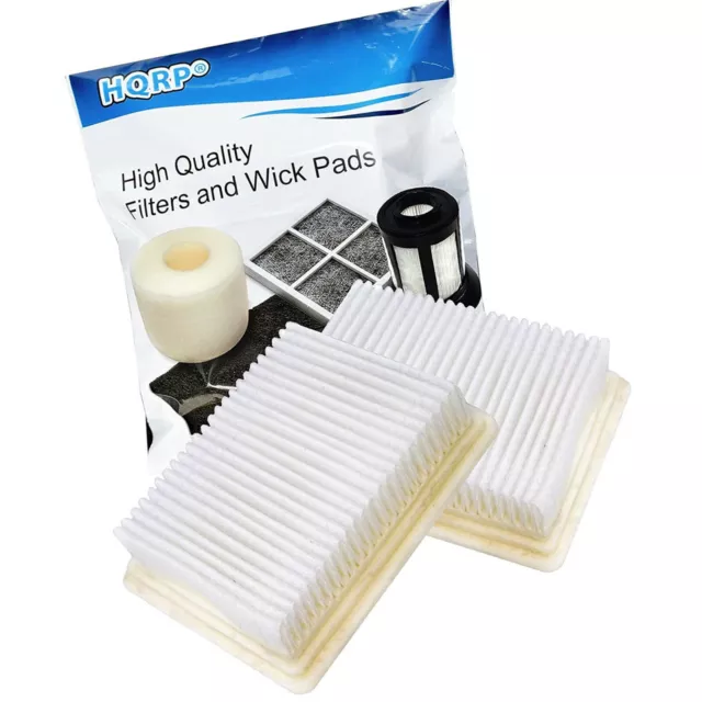 2-Pack HQRP Filtre Lavable pour Hoover 59177051 40112050 H2850 H3000 H3030