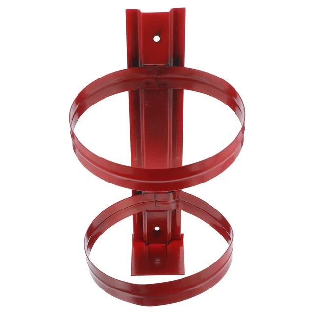 Lot De 4 Supports Muraux Pour Extincteur - Fixation Robuste Et Sécurisée
