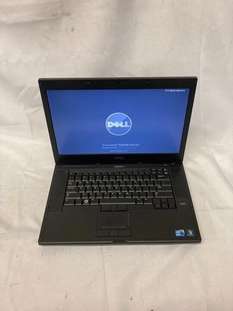 Dell Laptop Windows 10 Precision M4500 15" LCD Intel Core i7 4GB RAM 256GB SSD Dell Laptop Windows 10 Precision M4500 15" LCD Intel Core i7 4GB RAM 256GB SSD