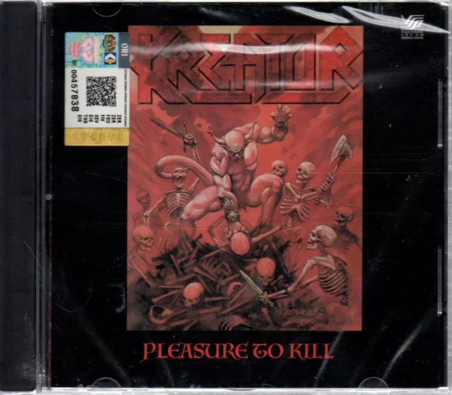 CD Kreator Pleasure To Kill (9 Songs / Reissue) Malaysia Edition