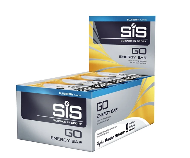 Barretta energetica mirtillo alimentare SiS Go Energy 30x40g NUOVA MHD 30/12/23