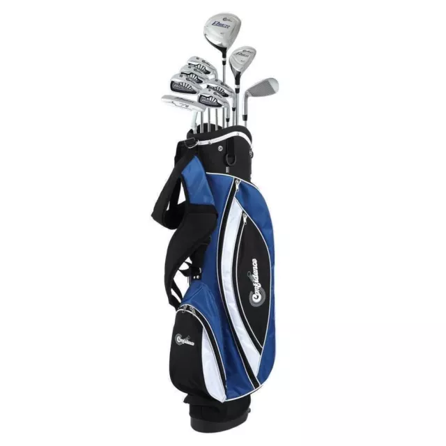 New Confidence Power Iii Mens Left Hand Golf Clubs Set + Bag