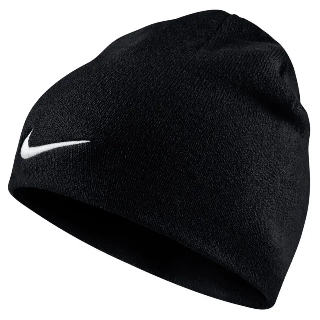 Nike Team Rendimiento Gorro Beanie Gorro de Punto Invierno Negro Black