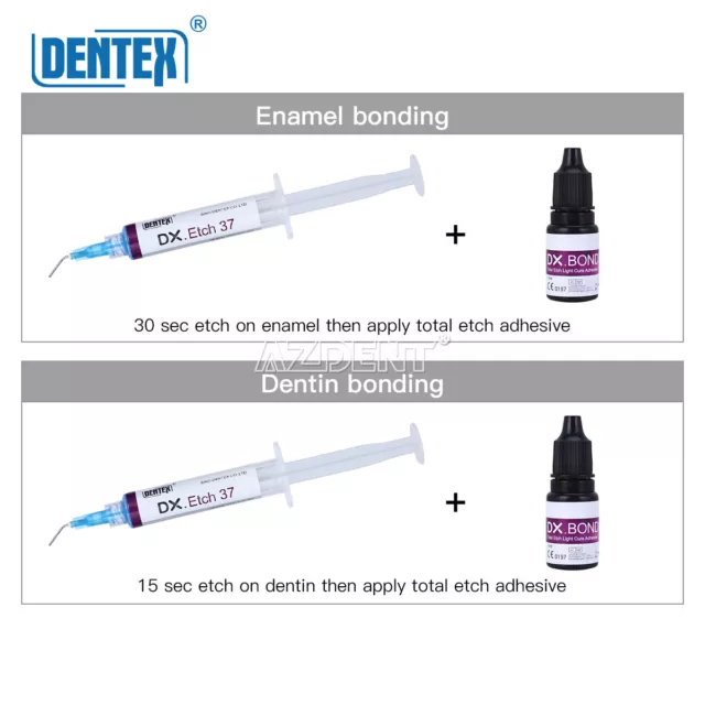 US DX.BOND V Dental Light Cure Dentin Enamel Resin One-Step Bonding Adhesive 2