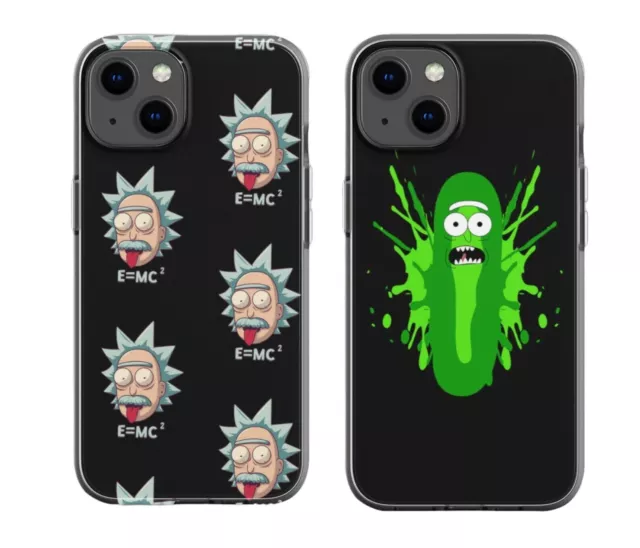 Pickle Rick Stand Phone Case Printed and Designed For Mobile Cover Compatible