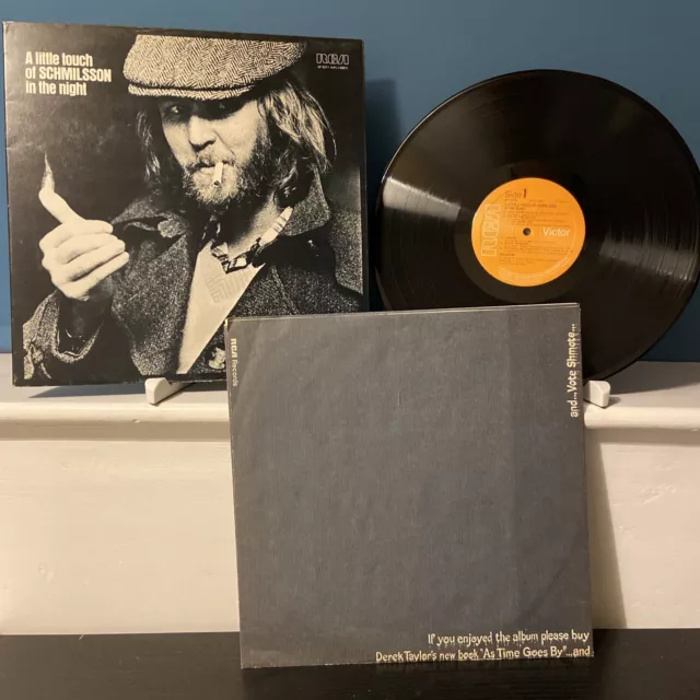 NILSSON: A Little Touch Of Schmilsson In The Night (1973) Vinyl LP SF8371 NM/EX