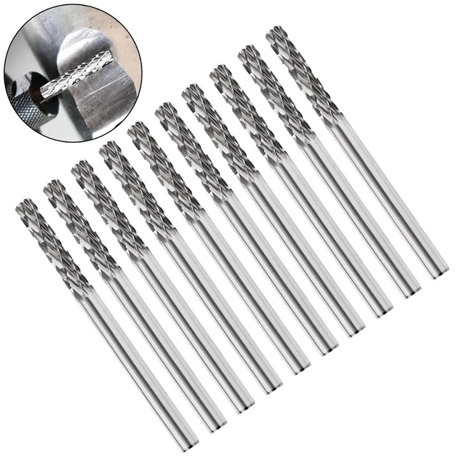 Carbure Rotatif Bavure Durable Équipement Lime Outil Grincement Tête Allongé