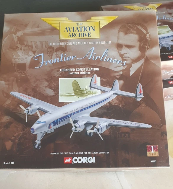 Miniatura Diecast 1/144, Avion Lockheed Constellation Twa, | Cuotas sin interés