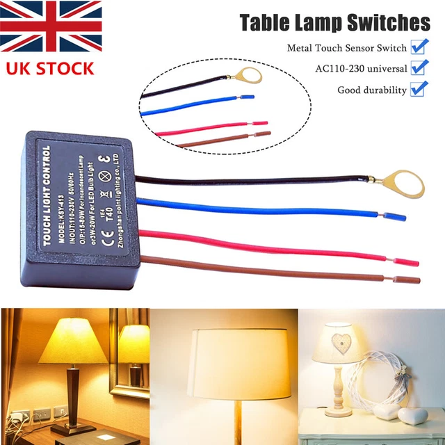 3 WAY TOUCH Light Lamp Dimmer Switch Control Module Sensor Incandescent ...